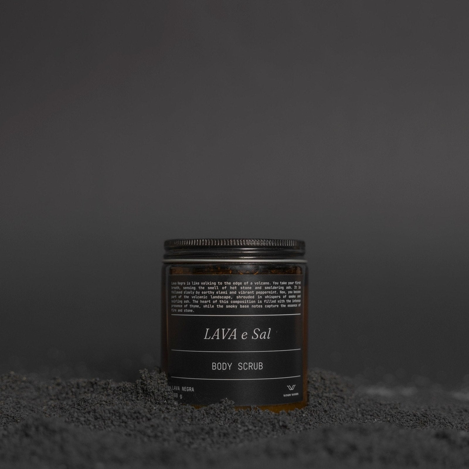 BODY SCRUB Lava Negra